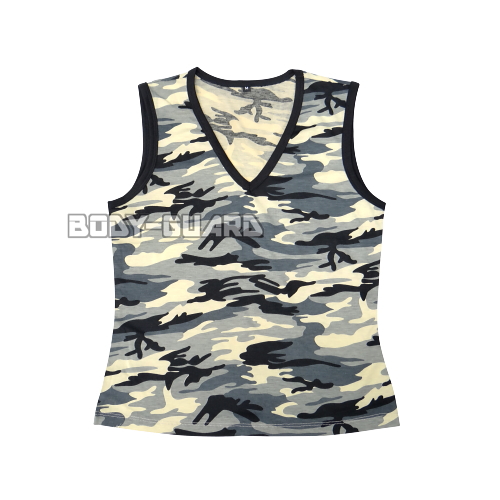 ジュニア用　迷彩Tシャツ　ノースリーブ　Mサイズ