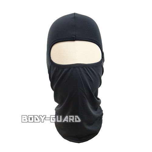 フェイスマスク　無地ブラック　BF-09【ゆうパケット送料無料】