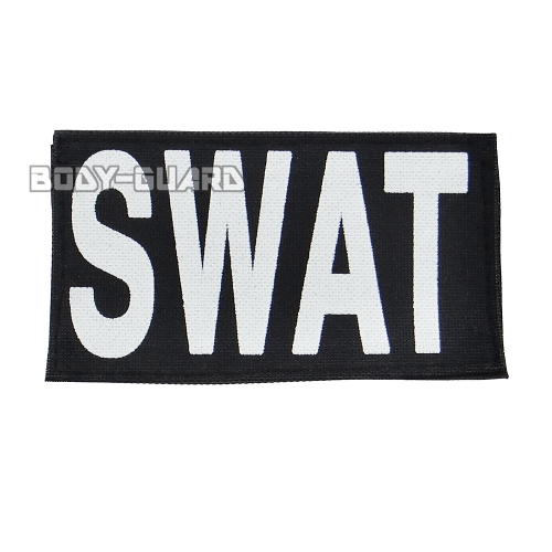 ワッペン　SWAT　シンプル　小 　(約13×7cm)【ゆうパケット送料無料】