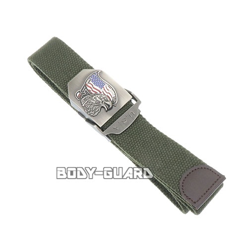 U・S・A　イーグル　GIベルト　カーキ