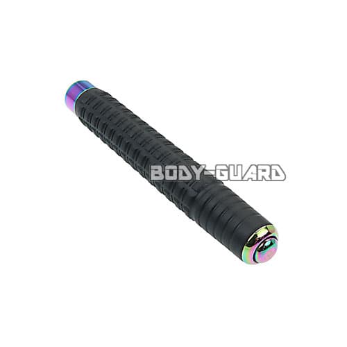 【大セール】希少　3点セット　レインボー治療　レインボーパワー　金属棒　氣 SDGBSG 小型警棒 12 レインボー