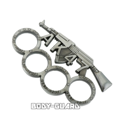 デザインナックル　AK47　グレー【ゆうパケット送料無料】