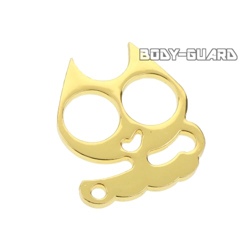 キャットナックル　スマイル　ゴールド【ゆうパケット送料無料】