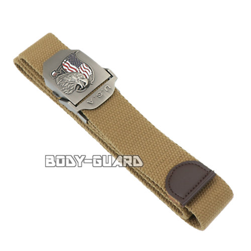 U・S・A　イーグル　GIベルト　ベージュ