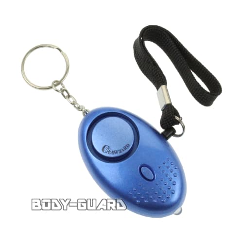 CLAWZARD　ライト付き防犯ブザー　L002　ブルー【ゆうパケット送料無料】