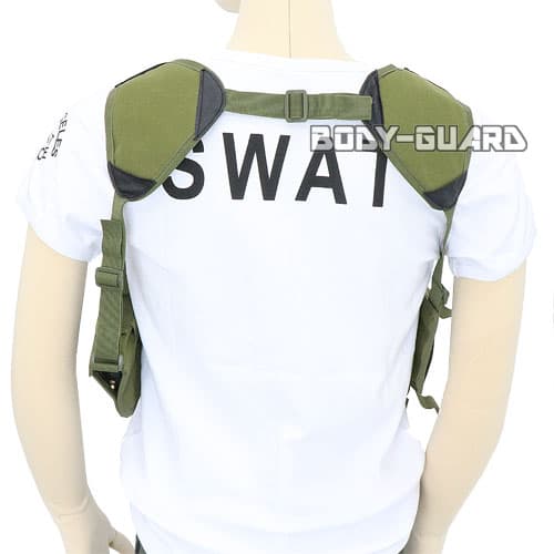 サバゲーショルダーホルスター カーキ サバゲーショルダーホルスター カーキ