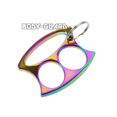 Wフィンガーナックル　シンプル　レインボー【ゆうパケット送料無料】