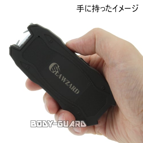 CLAWZARD 小型スタンガン TW-1901 充電式 ブラック