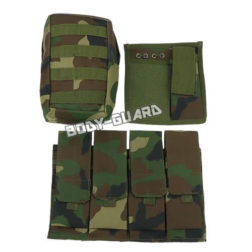 タクティカルベスト ウッドランド