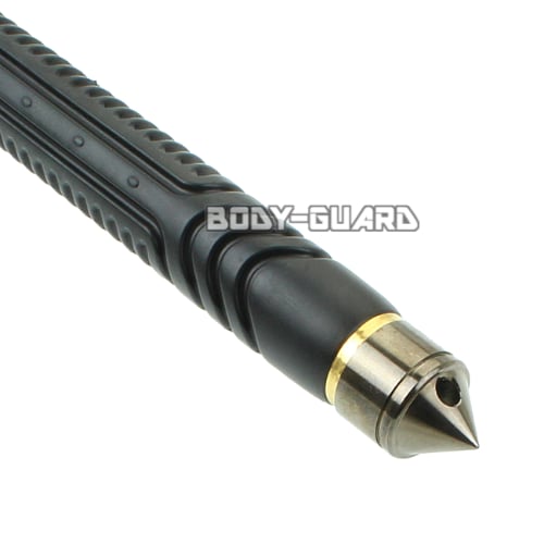 4142合金製 GEYAO警棒 38 ラバーグリップ ガラス割り仕様