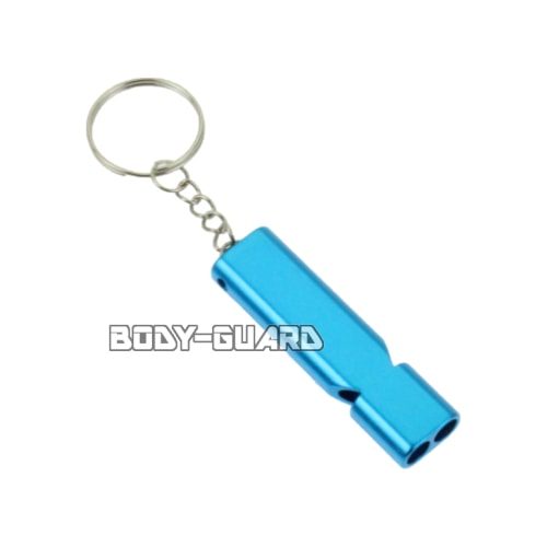 シンプル2連ホイッスル ライトブルー【ゆうパケット送料無料】