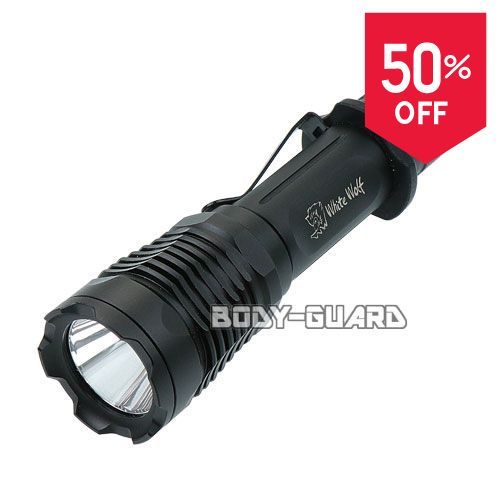 【今だけ半額】WHITE WOLFタクティカルライトX6-SP　600ルーメン