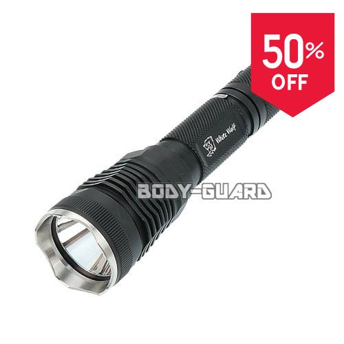 今だけ半額】WHITE WOLFタクティカルライトX7-SPDX 1000ルーメン