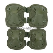 プロテクター　エルボーパッド・ニーパッド　カーキ