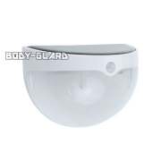 ソーラー充電式　LEDセンサーライト　明るさセンサー搭載　ホワイト