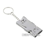 3連ホイッスル　シルバー【ゆうパケット対応】