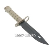 ラバー製　トレーニングナイフ　ベージュ