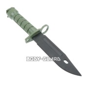 ラバー製　トレーニングナイフ　カーキ