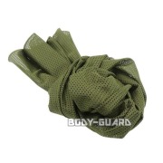 ネックスカーフ　メッシュタイプ　カーキ【ゆうパケット送料無料】