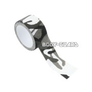 カモフラージュテープ　タイプ2　ブラックホワイト迷彩