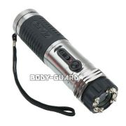 【ZAP】　L　フラッシュライト付スタンガン　100万ボルト　（充電式）