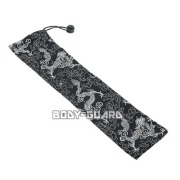 ヌンチャクケース　【龍&華】　シルバー