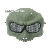 サバイバルドクロマスク　ハーフタイプ　カーキ