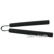 八角　スポンジヌンチャク　紐タイプ　ブラック