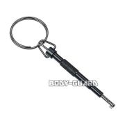 タクティカルカフキー　キーリング付き　タイプ1　★スイベル【ゆうパケット送料無料】