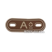 血液型マーカー　ベージュ　A+【ゆうパケット送料無料】