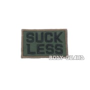 SUCKLESS　ワッペン　カーキ【ゆうパケット送料無料】