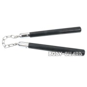 ラバー製ヌンチャク　重量　ブラック