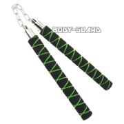 スポンジヌンチャク　スパイラル　グリーン