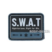 SWAT　ワッペン　スクエア【ゆうパケット送料無料】