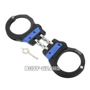 ASP　アルミニウム　ハンドカフ　ウルトラ　Hinge　ブルーライン