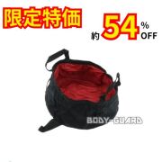 折りたたみバケツ　AT6620　レッド