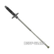 ガラス割り付き警棒　十字鍔　スクプレ　32　ブラック