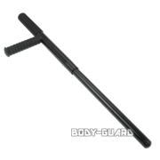 金属製トンファー　振り出し式　ブラック