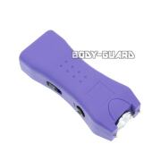 小型スタンガン　パワフル　充電式　パープル