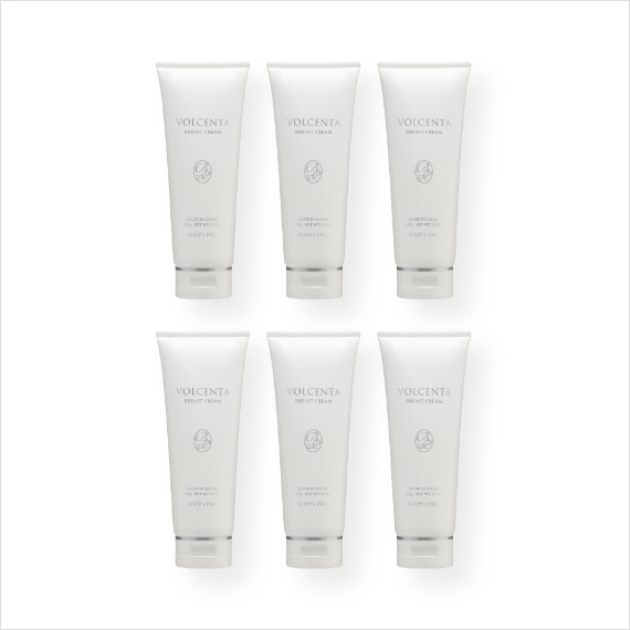 送料無料　20%OFF　6本セット　国産バストクリーム　VOLCENTA （ボルセンタ)