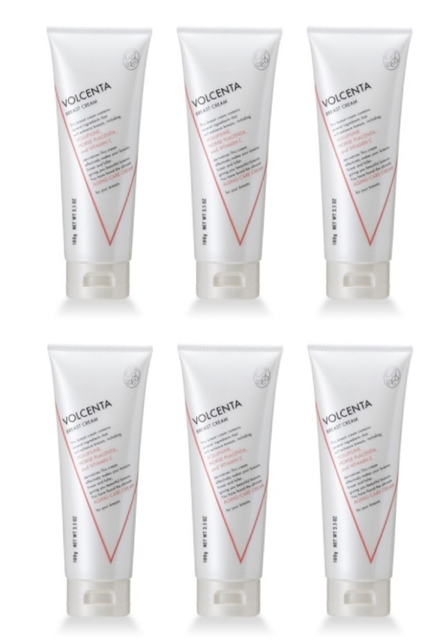 送料無料 Off 6本セット バストクリーム Volcenta ボルセンタ