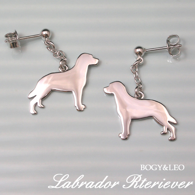 ラブラドール・レトリーバー犬のピアス