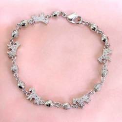 M・シュナウザーのアクセサリー　　パヴェブレスレット