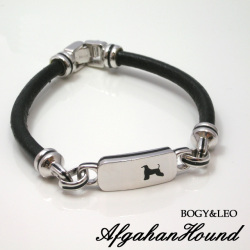 アフガンハウンド　レザーブレス