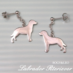 ラブラドール・レトリーバー犬のピアス