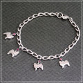 チワワ　シルバーブレスレット
