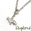 シェパードのプチリアルネックレス