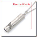 実用性を兼ね備えたジュエリー　シルバーレスキューホイッスル