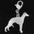 世界一の犬　ウィペットのシルバーアクセサリー