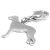 世界一の犬　サルーキーのシルバーアクセサリー